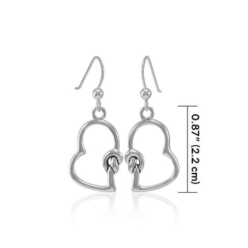Modern Celtic Knot Earrings TER1533 - Jewelry
